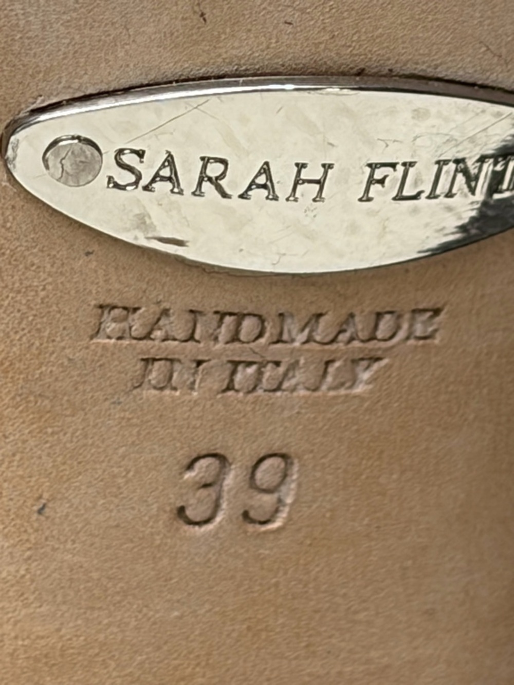 Sarah Flint Brown Suede Pumps Size 39 - Picture 8 of 8
